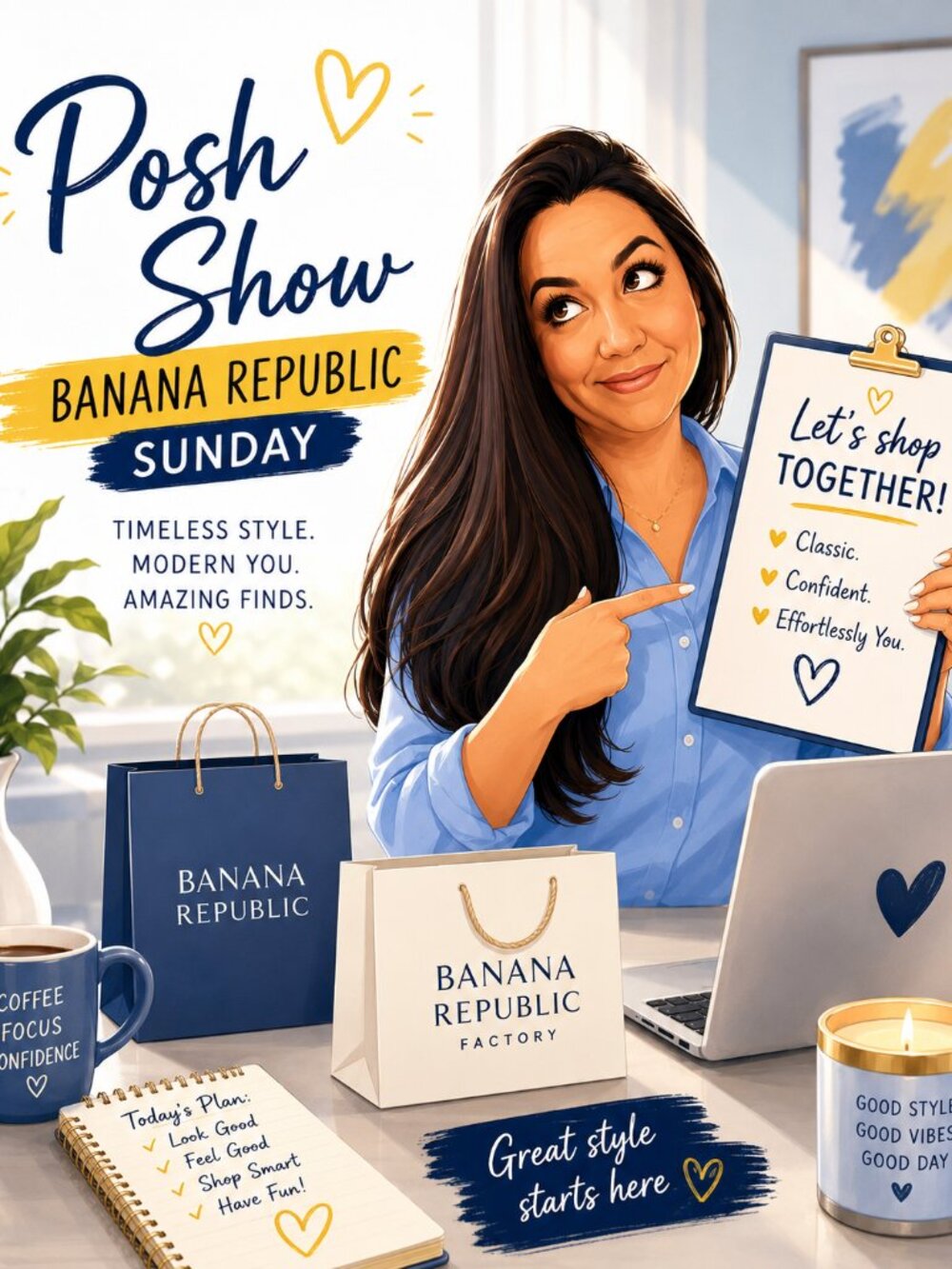 Banana Republic Sunday Posh Show